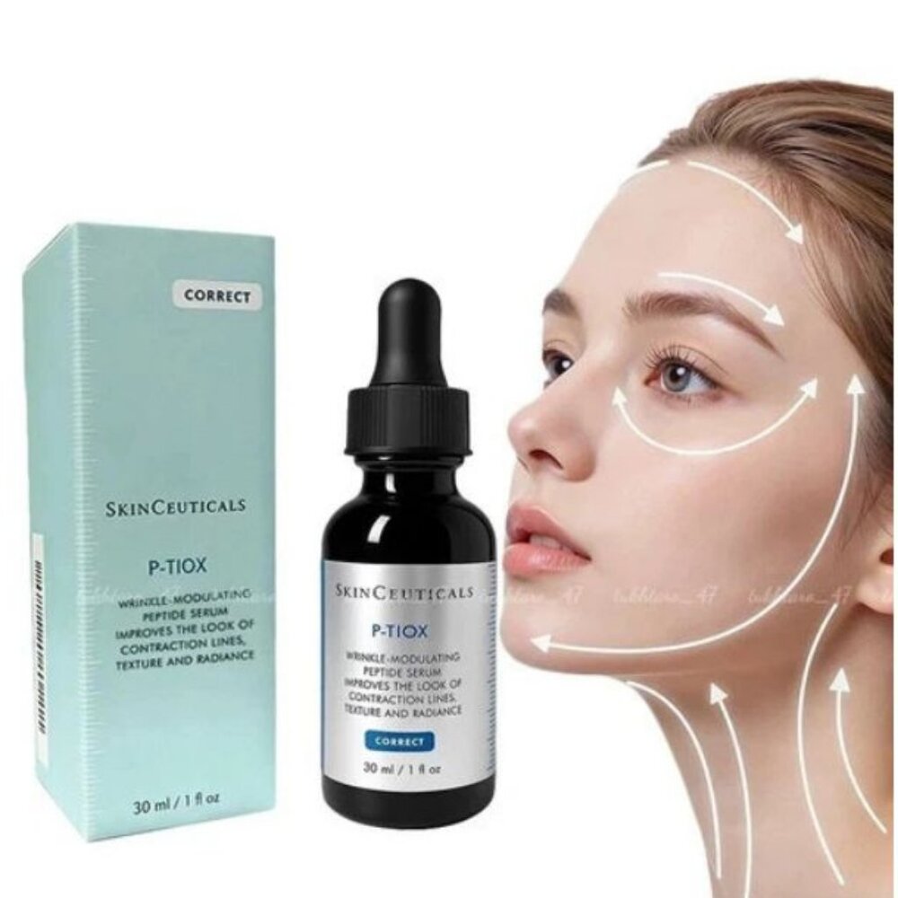 NEW Skinceuticals P-TIOX Wrinkle-Modulating Peptide Serum 1 fl oz/30ml SEALED